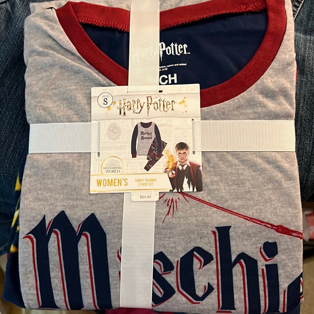 Harry Potter women’s Small PJ set BNWT!!!